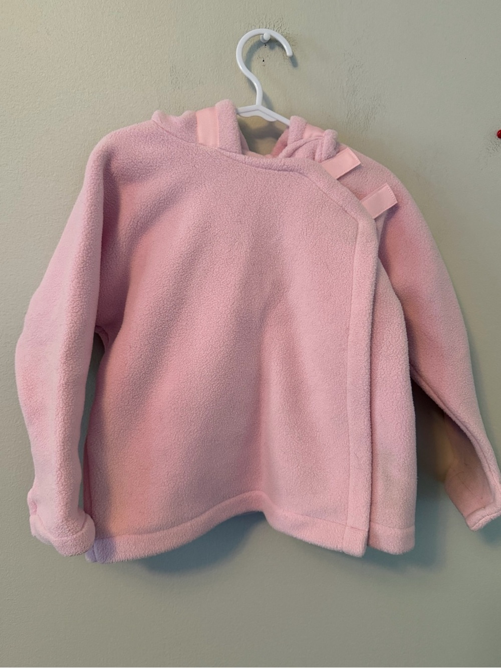 Widgeon Pink Fleece Hooded Jacket